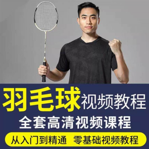 羽毛球视频教程少儿童成人零基础自学课程战术训练教学技巧培训-淘宝虚拟产品货源