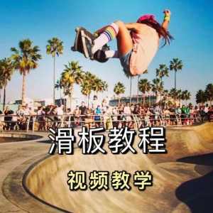 长板滑板双翘滑板教学视频教程初学者新手零基础入门自学花样刷街-淘宝虚拟产品货源