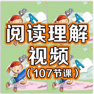 小学阅读理解视频课程教程技巧电子版三四五六年级通用-淘宝虚拟产品货源