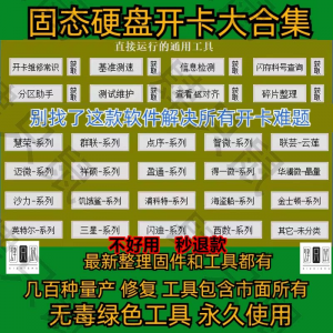 慧荣主控U盘SSD固态硬盘量产开卡工具SM2258XT开卡软件AAENAB系列-淘宝虚拟产品货源